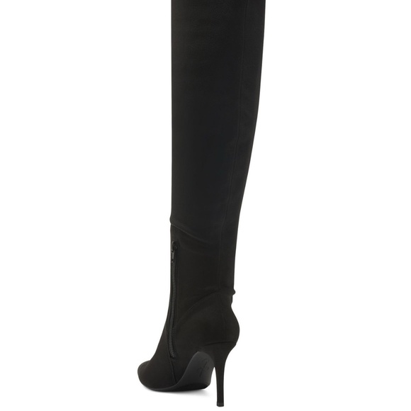 JESSICA SIMPSON Women's Black Abrine Pointed Toe Stiletto Boots 7 M New w/ Box - Picture 3 of 7